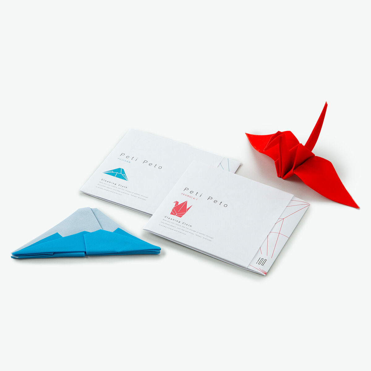 プッチペット ツル 赤 Peti Peto Tsuru Red 100percent
