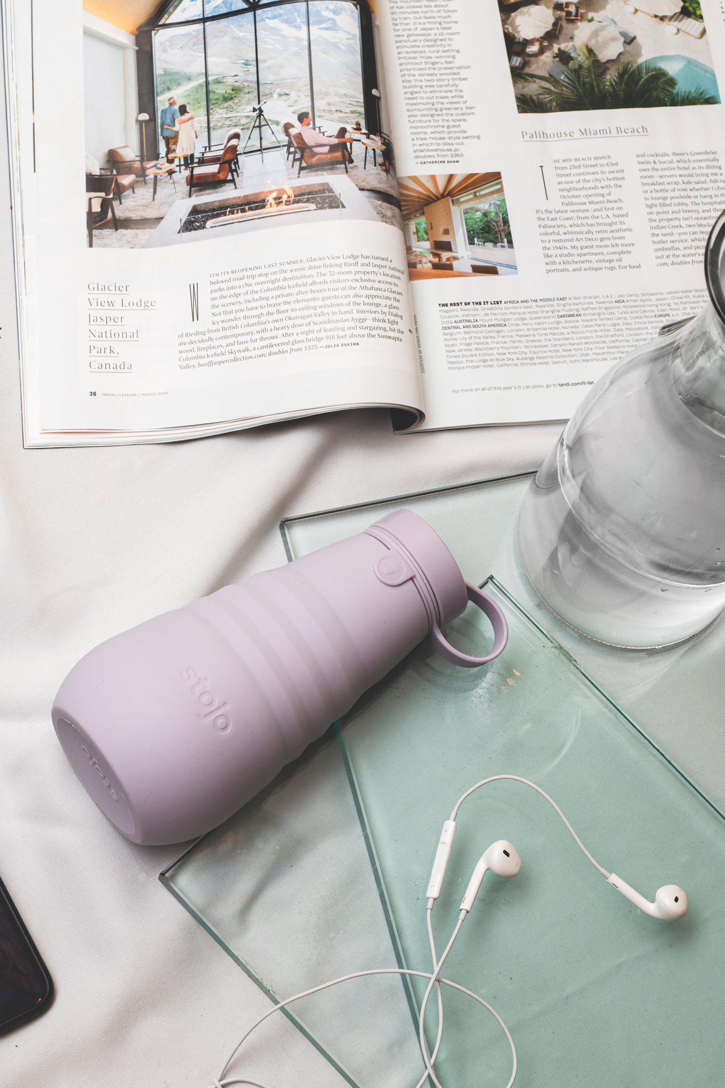 stojo BOTTLE 590ml Lilac ストージョ ボトル