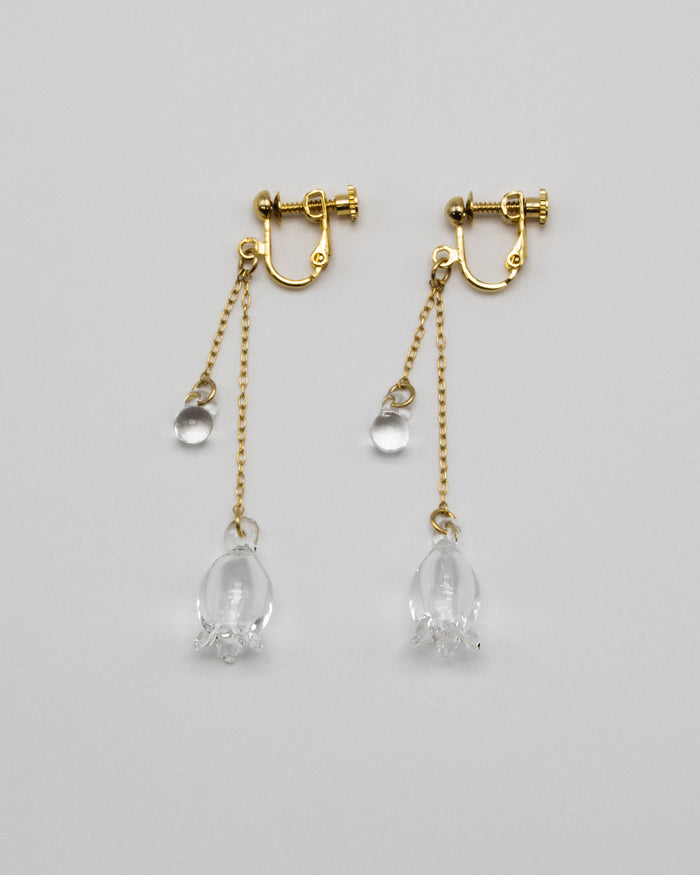 HARIO イヤリング リリー