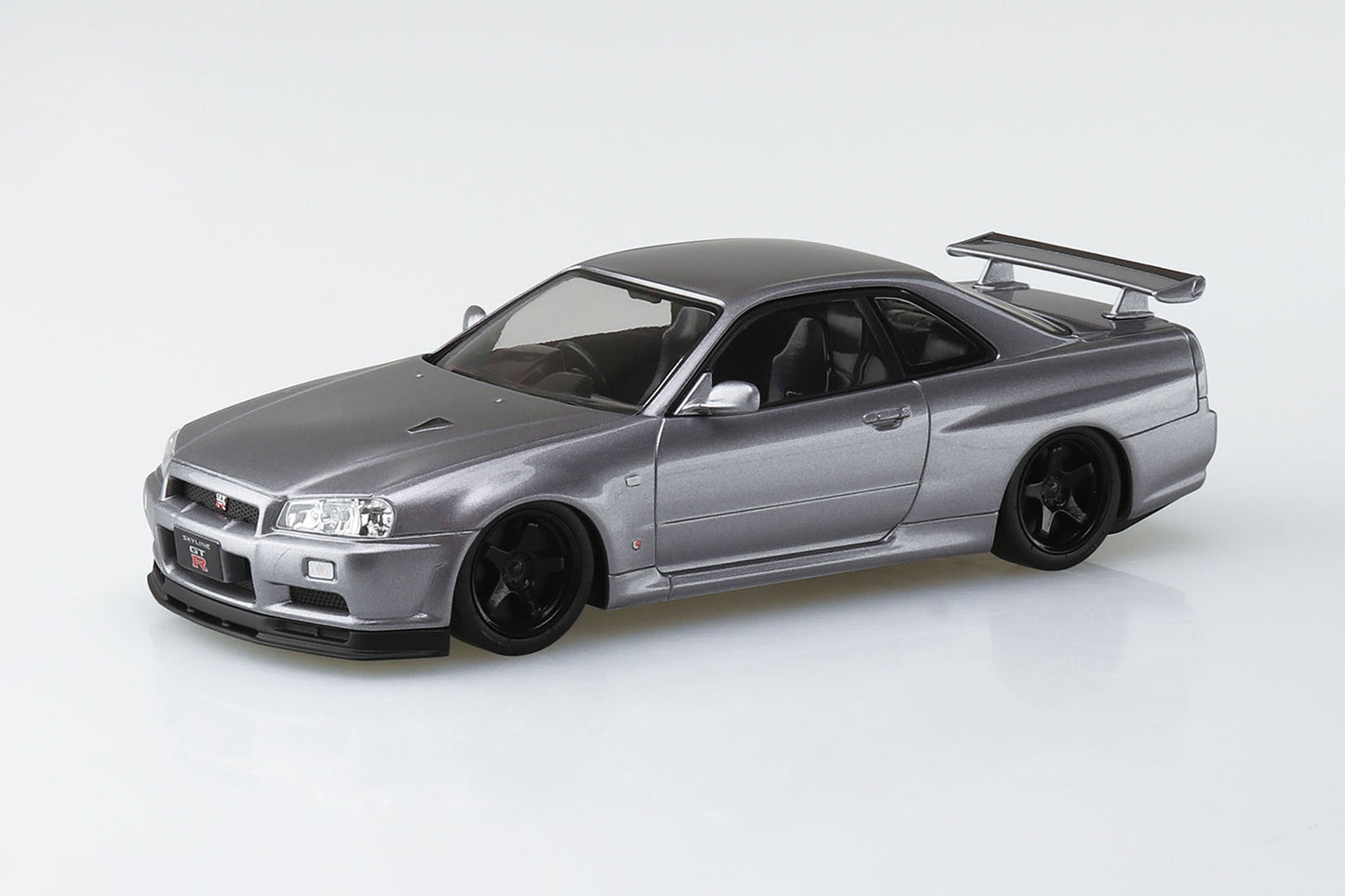 ニッサン R34スカイラインGT-R カスタムホイール(アスリートシルバー)