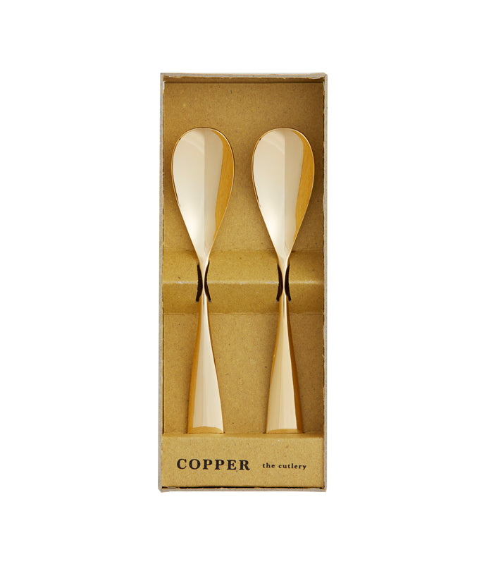 COPPER the cutlery カパーザカトラリー アイスクリームスプーン 2pc mirror